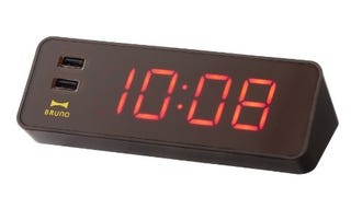 LED Alarm Clock with USB Outlet