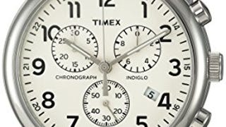 Timex Unisex TWC063800 Weekender Chrono Cream/Blue Double-...