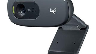 Logitech C270 HD Webcam, HD 720p, Widescreen HD Video Calling,...