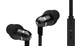 MEElectronics M9P Flat Cable In-Ear Headphone with Headset...