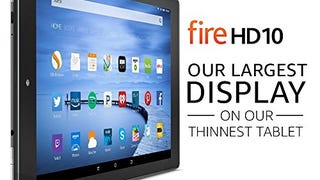 Fire HD 10 Tablet with Alexa, 10.1" HD Display, 32 GB, Black...