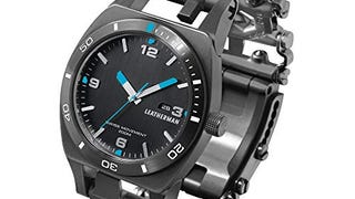 LEATHERMAN, Tread Tempo Watch, Customizable Multitool Timepiece,...