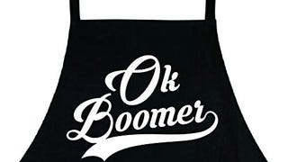 Dabbledown Ok Boomer, Manly Apron, Funny BBQ Apron for...