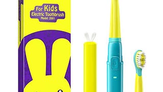 Fairywill Childrens Electric Toothbrush for Kids Rechargeable...