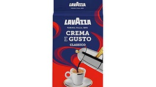 Lavazza Crema E Gusto Ground Coffee Blend, Espresso Dark...