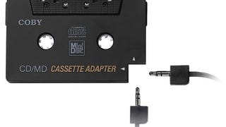 Coby CA-747 Dual Position CD/MD/MP3 Cassette Adapter