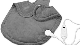 XLarge(25" x 26") Heating Pad for Neck and Shoulders, Electric...