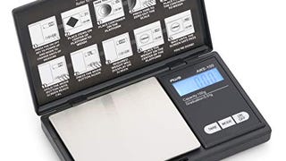 AWS Series Digital Pocket Weight Scale 100g x 0.01g, (Black)...