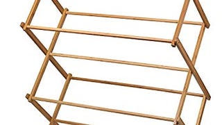 Home-it clothes drying rack - Bamboo Wooden clothes rack...