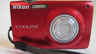 Nikon Coolpix S205 Digital Camera (Red)