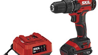 SKIL 20V 1/2 Inch Cordless Drill Driver Includes 2.0Ah...