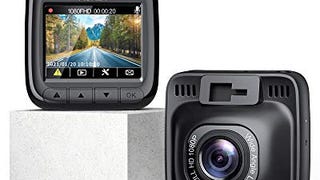 【2020 Standard Upgrade】 AUKEY Dash Cam Full HD 1080P Dash...