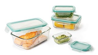 OXO Good Grips Smart Seal Leakproof Glass Food Storage...