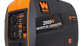 WEN 56200i 2000-Watt Gas Powered Portable Inverter Generator,...