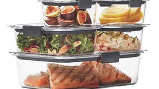 Rubbermaid Brilliance Leak-Proof Food Storage Containers...