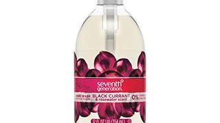 Seventh Generation Hand Wash Soap, Black Currant & Rosewater,...