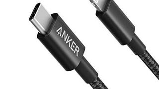 Anker New Nylon USB-C to Lightning Charging Cord for [3....