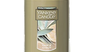 Yankee Candle Sage & Citrus Scented, Classic 22oz Large...