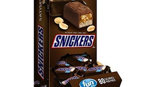 SNICKERS Fun Size Chocolate Candy Bars Changemaker Display...