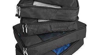 TravelWise Packing Cube System - Durable 5 Piece Weekender...