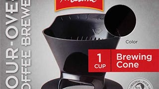 Melitta Filter Coffee Maker, Single Cup Pour-Over Brewer,...