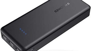 Upgraded RAVPower Portable Charger 22000mAh, Power Bank...