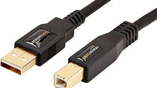 Amazon Basics USB 2.0 Printer Cable - A-Male to B-Male...