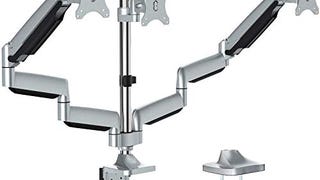 HUANUO Triple Monitor Mount Stand Fits 3 15 to 30 inch...