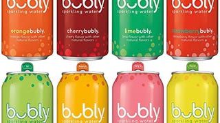 bubly Sparkling Water, 8 Flavor Variety Pack, 12 fl oz....