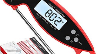 Habor Instant Read Meat Thermometer, IPX6 Waterproof Digital...