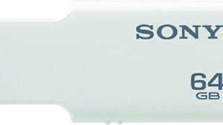 Sony 64GB MicroVault USB 2.0 Flash Drive (USM64GM/W)