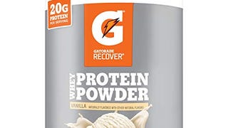 Gatorade Whey Protein Powder, Vanilla, 19.7 Ounce (20 servings...