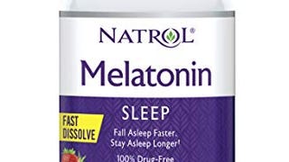 Natrol Melatonin Fast Dissolve Tablets, Helps You Fall...