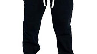 PROGO USA Men's Joggers Sweatpants Basic Fleece Marled...