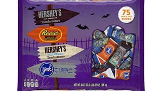 HERSHEY'S Snack Size Candy Assortment, 38.3 Ounce Bag (75...
