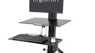 Ergotron - WorkFit-S HD Sit-Stand Workstation with Worksurface...