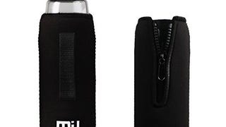 MIU COLOR 18 oz Glass Water Bottle - Portable BPA and PVC...