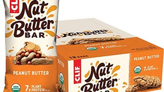 CLIF Nut Butter Bar - Organic Snack Bars - Peanut Butter...