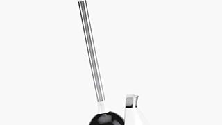 simplehuman Toilet Plunger and Caddy, Stainless Steel,...