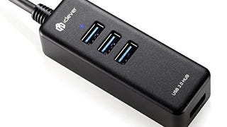 iClever IC-HR004 3 Ports USB 3.0 Hub with RJ45