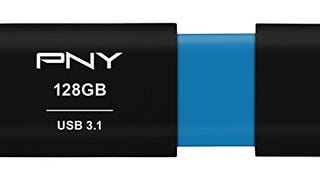 PNY P-FD128ELX-GE Elite-X 128GB USB 3.1 Flash Drive, Read...