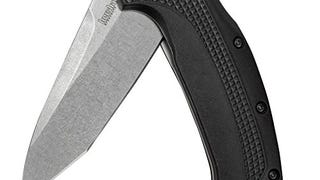 Kershaw Link Tanto Folding Pocket Knife (1776T) with SpeedSafe...