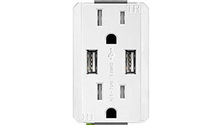 Top Greener TU2152A-W Dual USB Outlet/Outlet with USB Ports,...