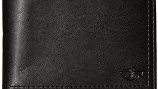 Dockers Men's Bifold Leather Wallet - Thin Slimfold RFID...