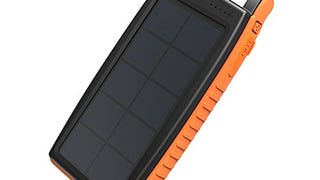 Solar Charger RAVPower 15000mAh Outdoor Portable Charger...