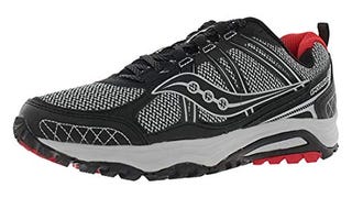 Saucony Men's Grid Excursion TR10 Running Shoe, Grey/Black/...