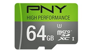 PNY U3 High Performance 64GB High Speed MicroSDXC Class...