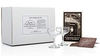HISTORY COMPANY Casablanca 1942 Champagne Coupe Glass 2-...