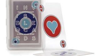 Kikkerland Design Invisible Playing Cards