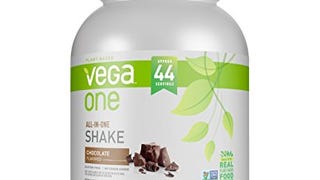 Vega All-In-One Nutritional Based Protein Powder, Black-...